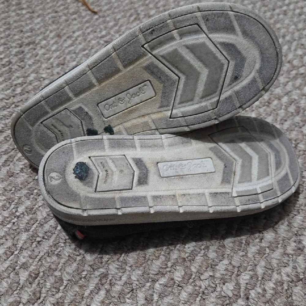 Cat & Jack Black Moccasin Slip-Ons